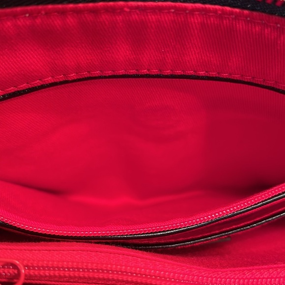 EUC Vtg HOBO International Polished Black Leather Mini Handbag - RARE FIND - Picture 16 of 16